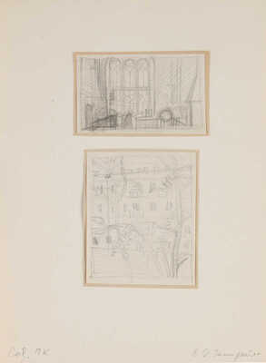 Замирайло Виктор Дмитриевич. Лот из девяти рисунков: